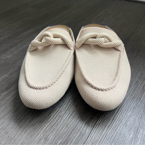 Rothy's The Loafer Mule Slip on Shoe Natural Blush Pink Women's Size 8.5 - Picture 5 of 10